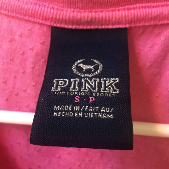 Victoria’s Secret Love Pink long sleeve top size S  beautiful glittery sequins - Picture 2 of 5